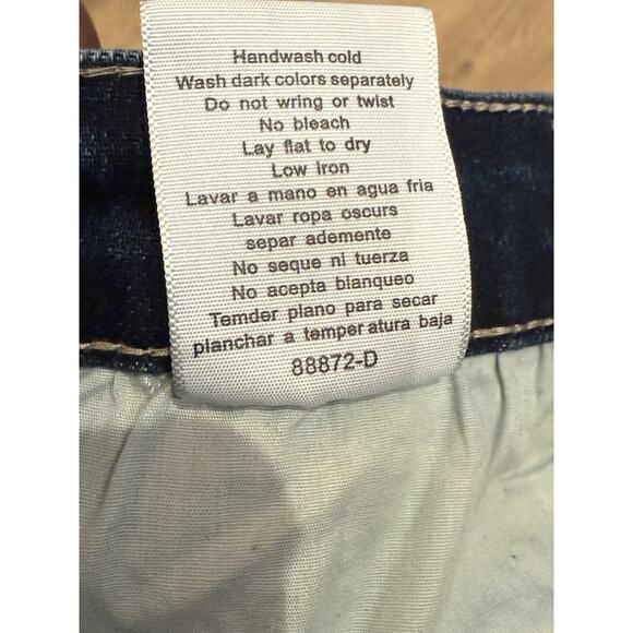 Judy Blue The Balley High Waist Cargo Bootcut Denim Blue Jeans Size 5/27 - Picture 4 of 10